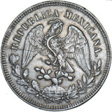 1903 Mexico Peso (Zs FZ) - Silver Coin - Very Nice