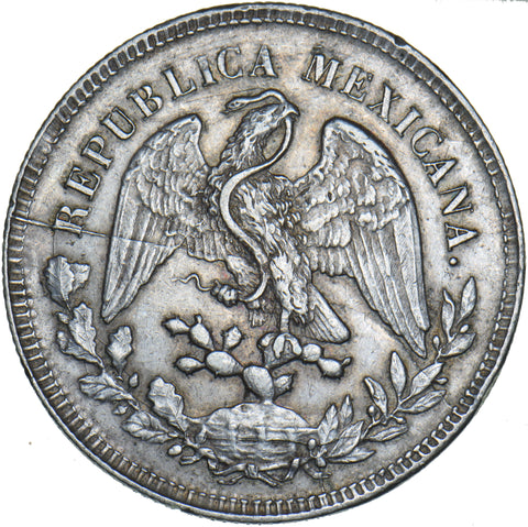1903 Mexico Peso (Zs FZ) - Silver Coin - Very Nice