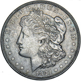 1921 D Morgan Dollar - USA Silver Coin - Very Nice