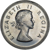 1953 South Africa 5 Shillings (Crown) - Elizabeth II Silver Coin - Superb