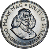 1961 South Africa 50 Cents - Silver Coin - Superb