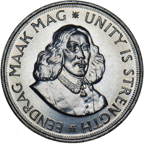 1961 South Africa 50 Cents - Silver Coin - Superb