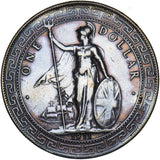 1911 British Trade Dollar - Silver Coin - Very Nice