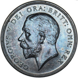 1927 Proof Wreath Crown - George V British Silver Coin - Superb