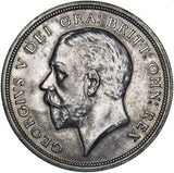 1931 Wreath Crown - George V British Silver Coin - Very Nice