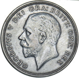 1932 Wreath Crown - George V British Silver Coin - Nice
