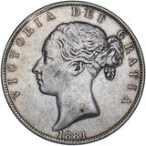 1881 Halfcrown - Victoria British Silver Coin - Nice