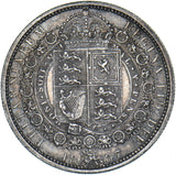 1887 Halfcrown - Victoria British Silver Coin - Very Nice