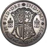 1927 Proof Halfcrown - George V British Silver Coin - Superb