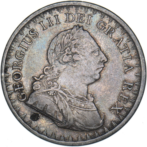 1811 3 Shillings Bank Token - George III British Silver Coin - Nice