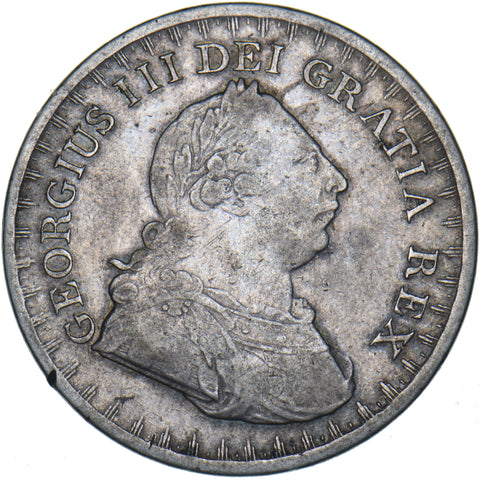 1811 3 Shillings Bank Token - George III British Silver Coin - Nice