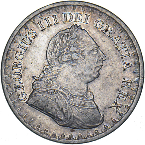 1812 3 Shillings Bank Token - George III British Silver Coin - Nice
