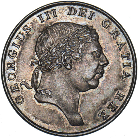 1815 Eighteenpence Bank Token - George III British Silver Coin - Very Nice