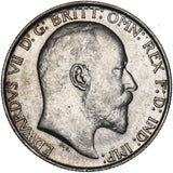 1904 Florin - Edward VII British Silver Coin - Very Nice