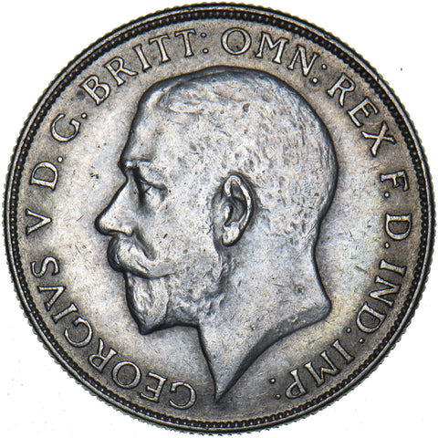 1925 Florin - George V British Silver Coin - Nice