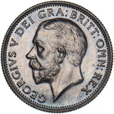 1927 Proof Shilling - George V British Silver Coin - Superb
