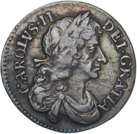 1681 Maundy Fourpence - Charles II British Silver Coin - Nice