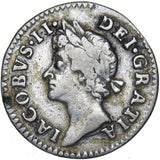 1686 Maundy Fourpence - James II British Silver Coin - Nice