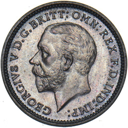 1927 Proof Threepence - George V British Silver Coin - Superb