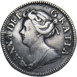 1707 Maundy Twopence - Anne British Silver Coin - Nice