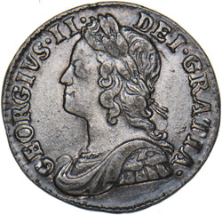 1756 Maundy Twopence - George II British Silver Coin - Nice