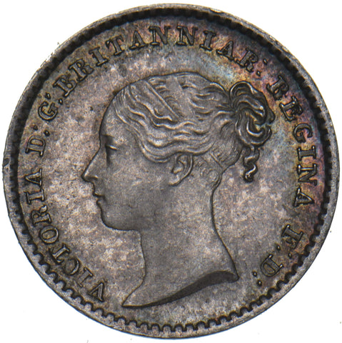 1839 Maundy Penny - Victoria British Silver Coin - Superb