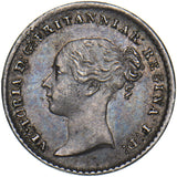 1870 Maundy Penny - Victoria British Silver Coin - Very Nice