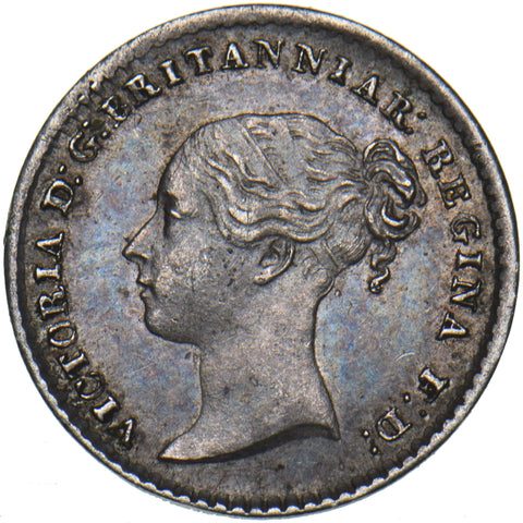 1870 Maundy Penny - Victoria British Silver Coin - Very Nice