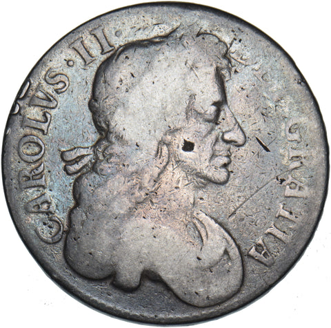 1684 Crown - Charles II British Silver Coin