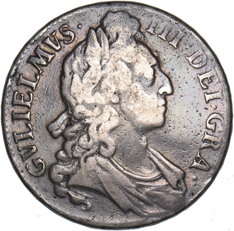 1695 Crown - William III British Silver Coin