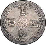 1695 Crown - William III British Silver Coin