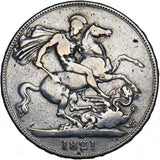 1821 Crown - George IV British Silver Coin