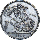 1893 LVI Crown - Victoria British Silver Coin - Nice
