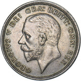 1930 Wreath Crown - George V British Silver Coin - Very Nice