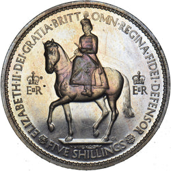 1953 Proof Crown - Elizabeth II British  Coin - Superb