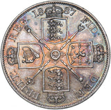 1887 Double Florin (Arabic 1) - Victoria British Silver Coin - Very Nice