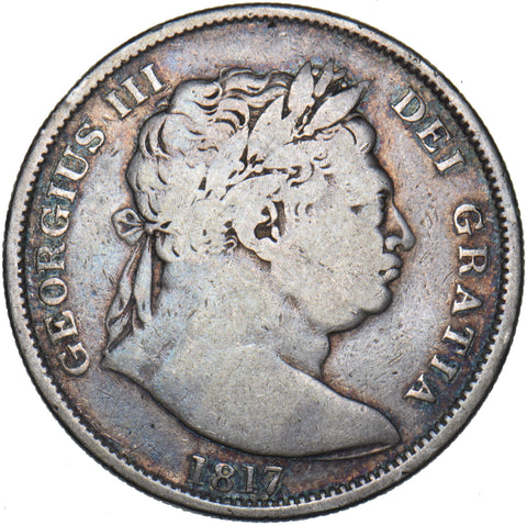 1817 Halfcrown - George III British Silver Coin