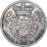 1821 Halfcrown - George IV British Silver Coin
