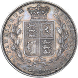 1844 Halfcrown - Victoria British Silver Coin - Very Nice