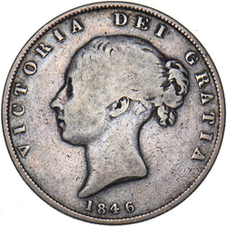1846 Halfcrown - Victoria British Silver Coin