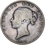 1846 Halfcrown - Victoria British Silver Coin