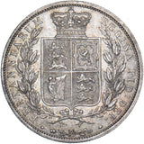 1887 Halfcrown (Young Head) - Victoria British Silver Coin - Very Nice