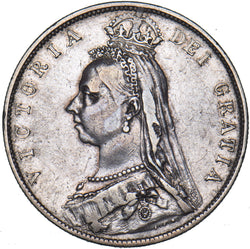 1892 Halfcrown - Victoria British Silver Coin