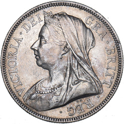 1893 Halfcrown - Victoria British Silver Coin - Nice