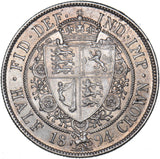 1894 Halfcrown - Victoria British Silver Coin - Very Nice