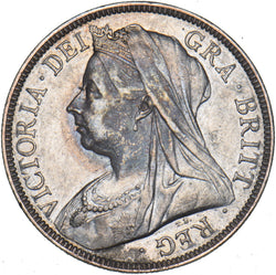 1895 Halfcrown - Victoria British Silver Coin - Nice