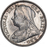 1897 Halfcrown - Victoria British Silver Coin - Very Nice