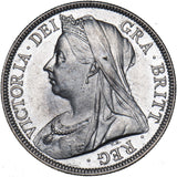 1897 Halfcrown - Victoria British Silver Coin - Very Nice