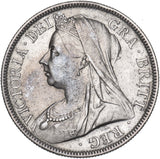 1898 Halfcrown - Victoria British Silver Coin - Nice