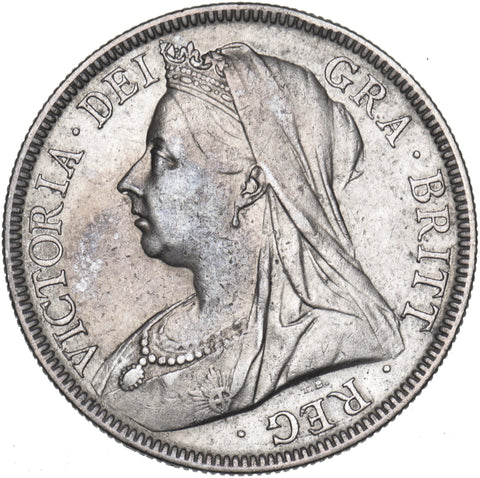 1898 Halfcrown - Victoria British Silver Coin - Nice
